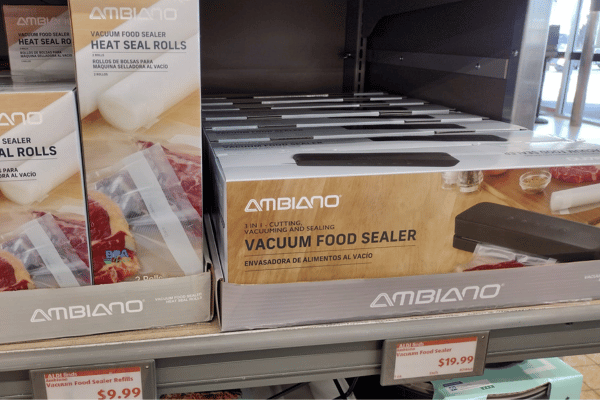 Ambiano Vacuum Food Sealer at Aldi (Worth It?)