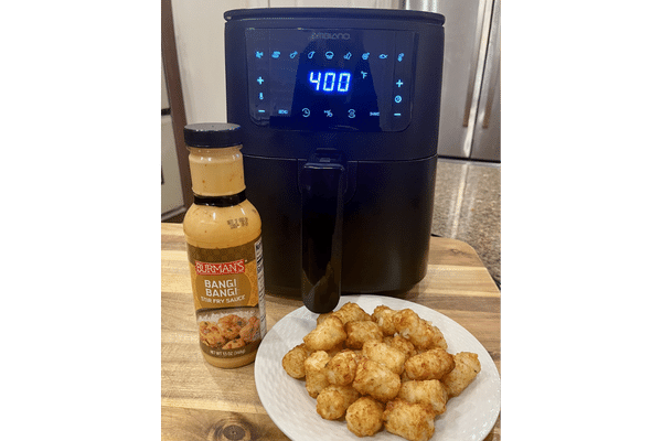 ALDI Bang Bang Sauce & Potato Puffs