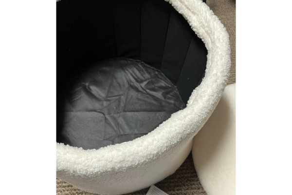 SOHL Furniture Sherpa Ottoman Hidden Space for Storage